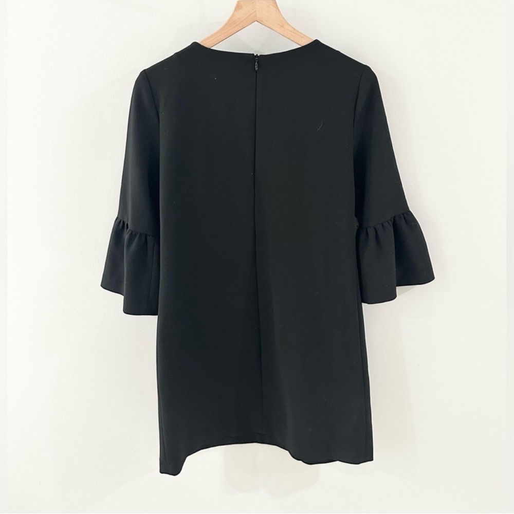 Zara Basic Collection Bell Sleeve Shift Mini Dres… - image 7
